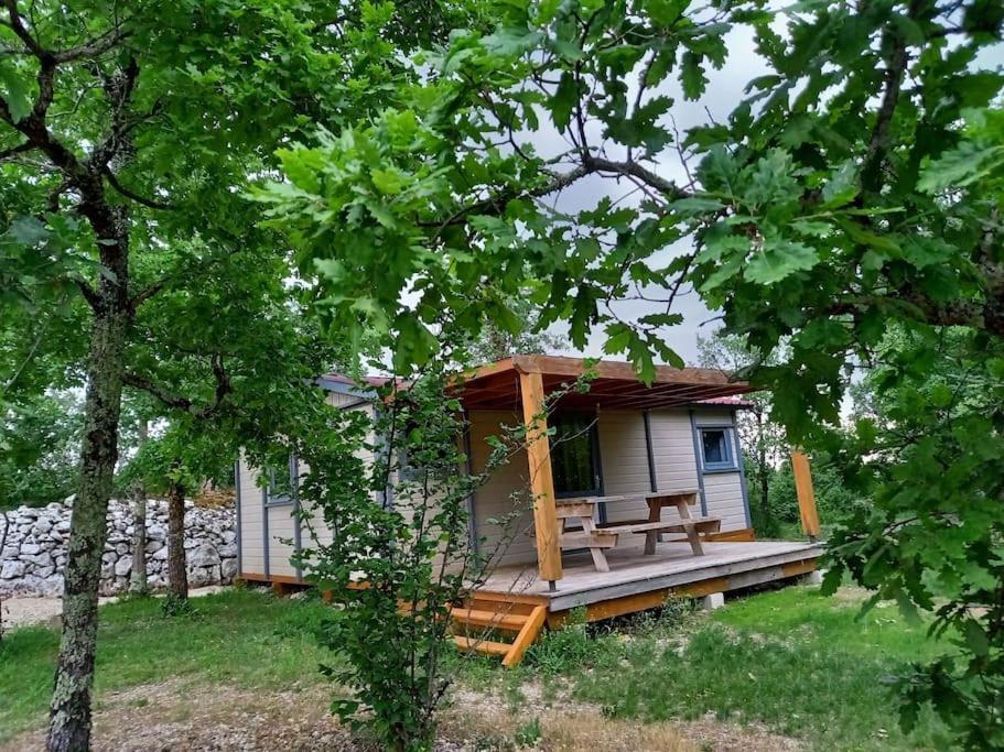 Chalet 5 Personnes Vallee Du Lot Laburgade Exterior foto